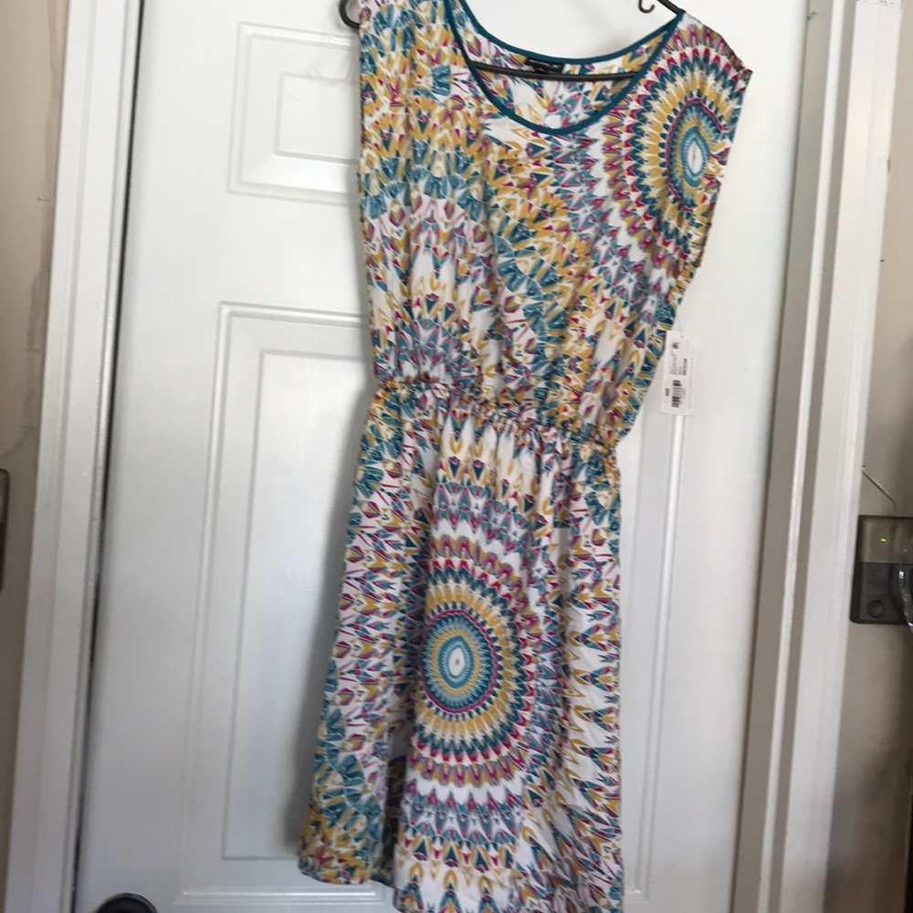 Tribal print dress
